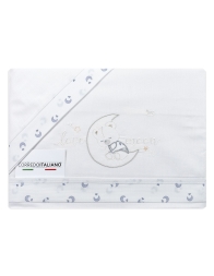 Cot Bedding Set - Love Moon - Mio Piccolo LL14306