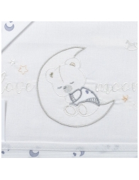 Cot Bedding Set - Love Moon - Mio Piccolo LL14306