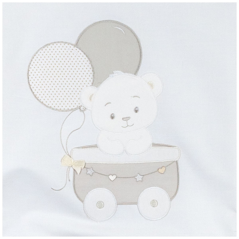 Made in Italy baby crib duvet and sheet set for newborn comfort