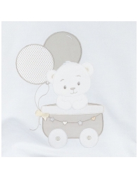 Made in Italy baby crib duvet and sheet set for newborn comfort