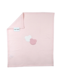 Bears - Copertina in pile per culletta - Coccode' Firenze C62452B - Rosa