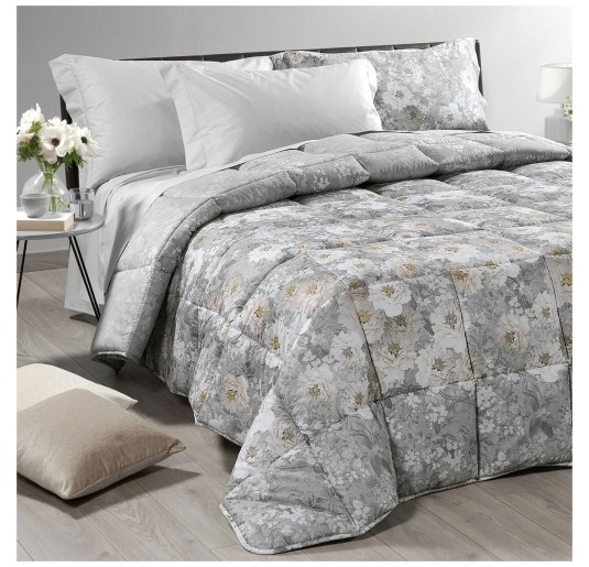 Trapunta invernale matrimoniale - Kioto Flowers - Caleffi Home 2