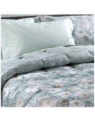 Winter Quilt for Queen/King Bed 260x265 cm - Kioto Flowers - Caleffi Home