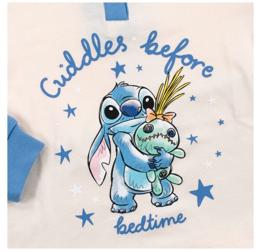 Pigiama Disney invernale Lilo & Stitch in caldo cotone interlock 2