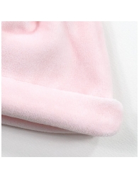 cappellino di ciniglia neonata caldo e morbido