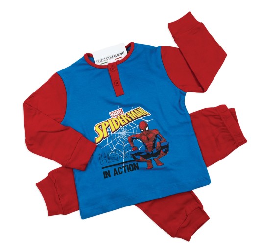 Spiderman - Pigiama in caldo cotone interlock H20084