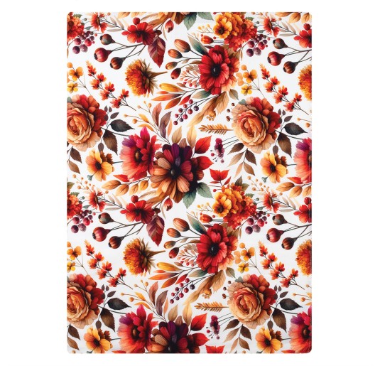 Strofinacci di cotone con stampa digitale Garden Classic Made in Italy 2