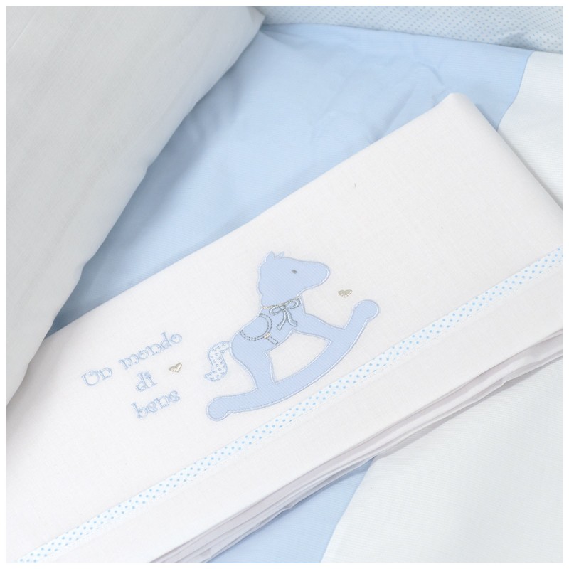 Duvet Cover Set with Bumper and Sheet...