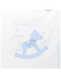 Duvet Cover Set with Bumper and Sheet Set – Rocking Horse – Dolci Sogni