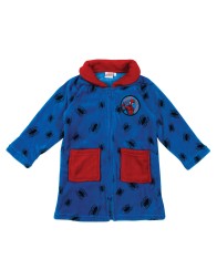 Spider-Man boys fleece robe blue Marvel