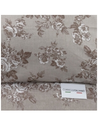 Elena - flannel double bed sheet by Corredo Italiano® maxi size