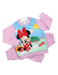 Baby girl warm cotton fleece pajamas – Minnie Mouse