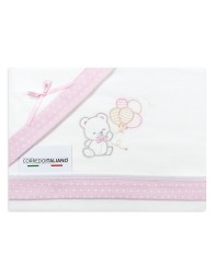 Flannel Pram Cradle sheets set - Mio Piccolo FLC317