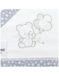 Flannel Pram Cradle sheets set - Mio Piccolo FLC317
