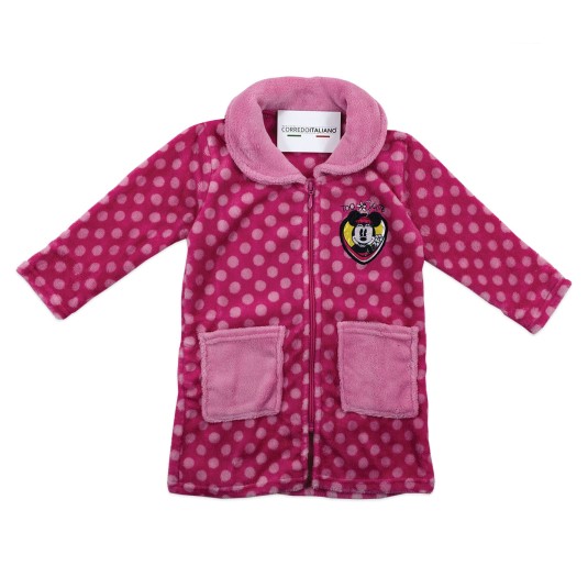 Vestaglia bambina in pile - Minnie - Disney HY2047B