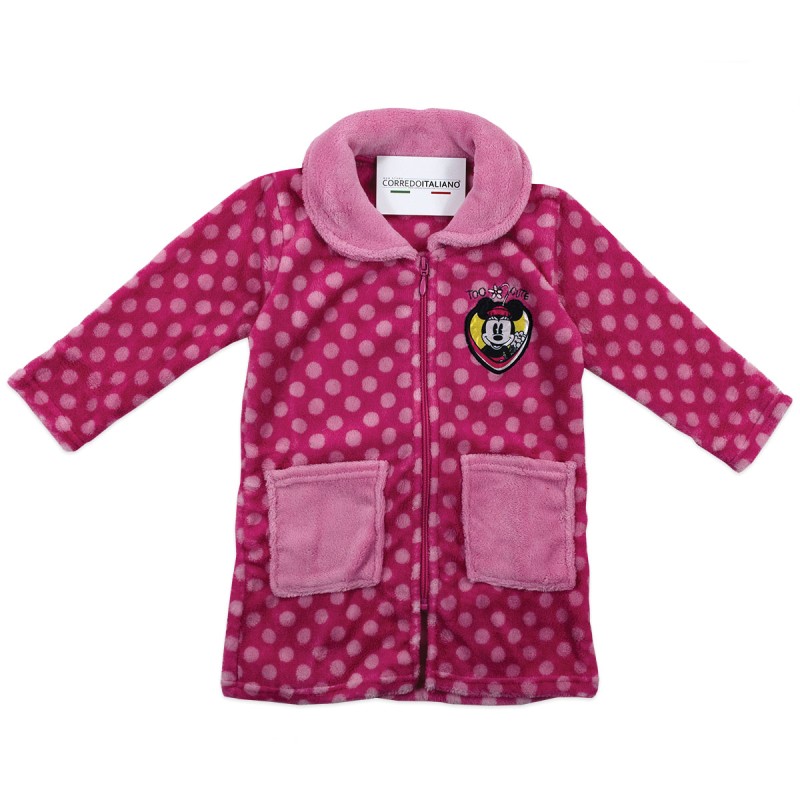 Vestaglia bambina in pile - Minnie -... Vestaglia bambina in pile - Minnie -...
