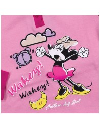 Dettaglio stampa Minnie pigiama bambina caldo cotone