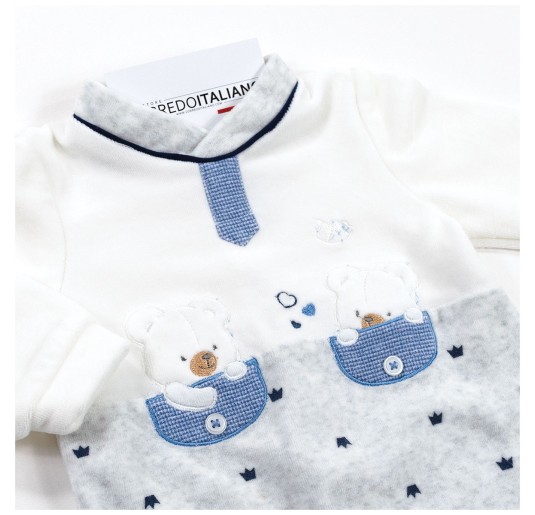 Winter Romper in Chenille - Mio Piccolo TU383GR 2