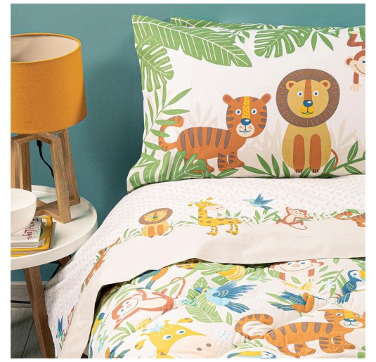 Tropical - single bed sheet set by Caleffi 2