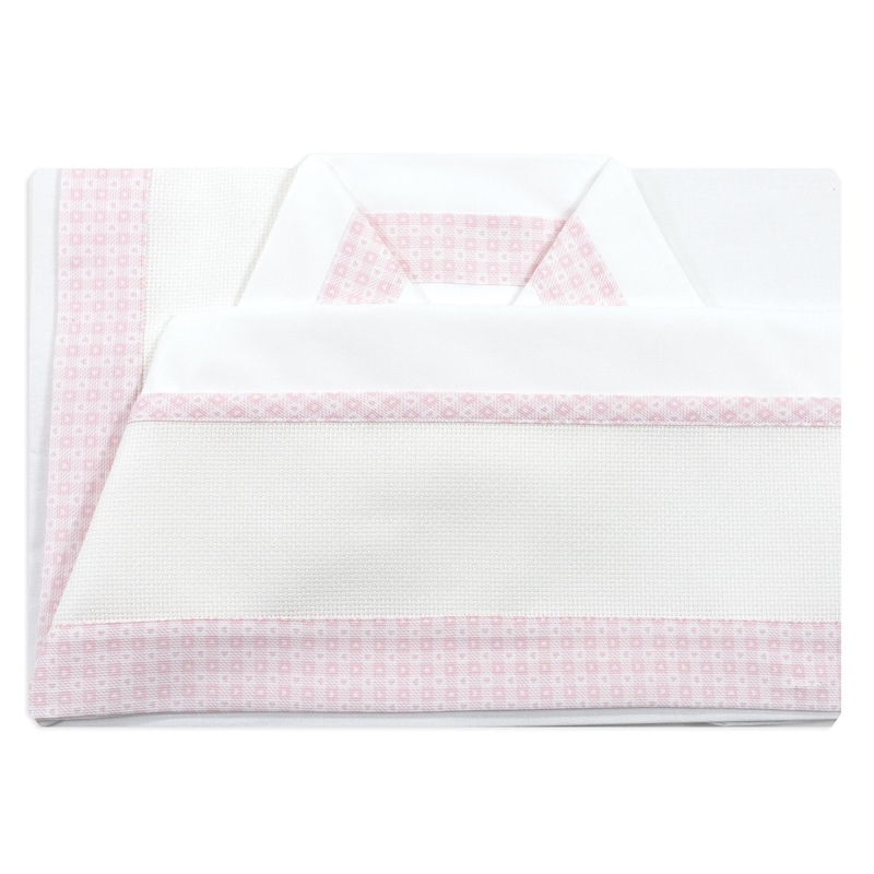 Cradle and pram sheet set with...