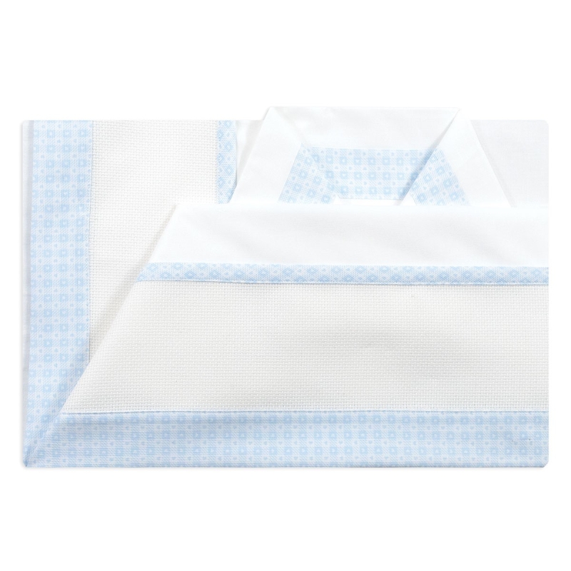 Cradle and pram sheet set with...