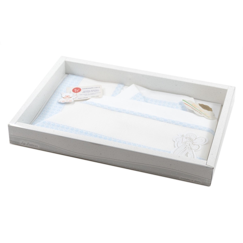 Cradle and pram sheet set with...