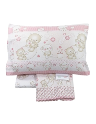 Set lenzuola in flanella per lettino - Nazareno Gabrielli 3972R