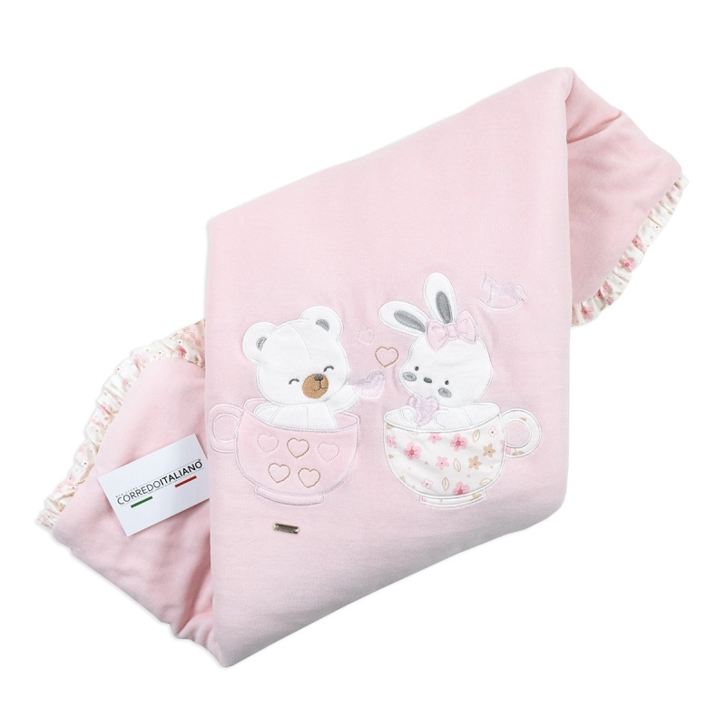 Cuddly Chenille Blanket for Cradle...