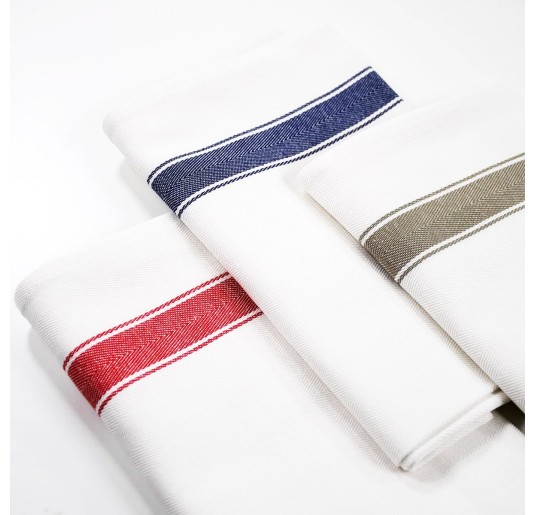 Rinfranto - Set of 3 pure cotton kitchen towels 50x75 cm 2