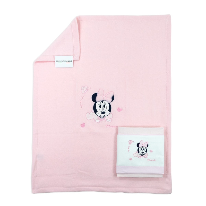 Minnie coordinato ricamato culletta e...