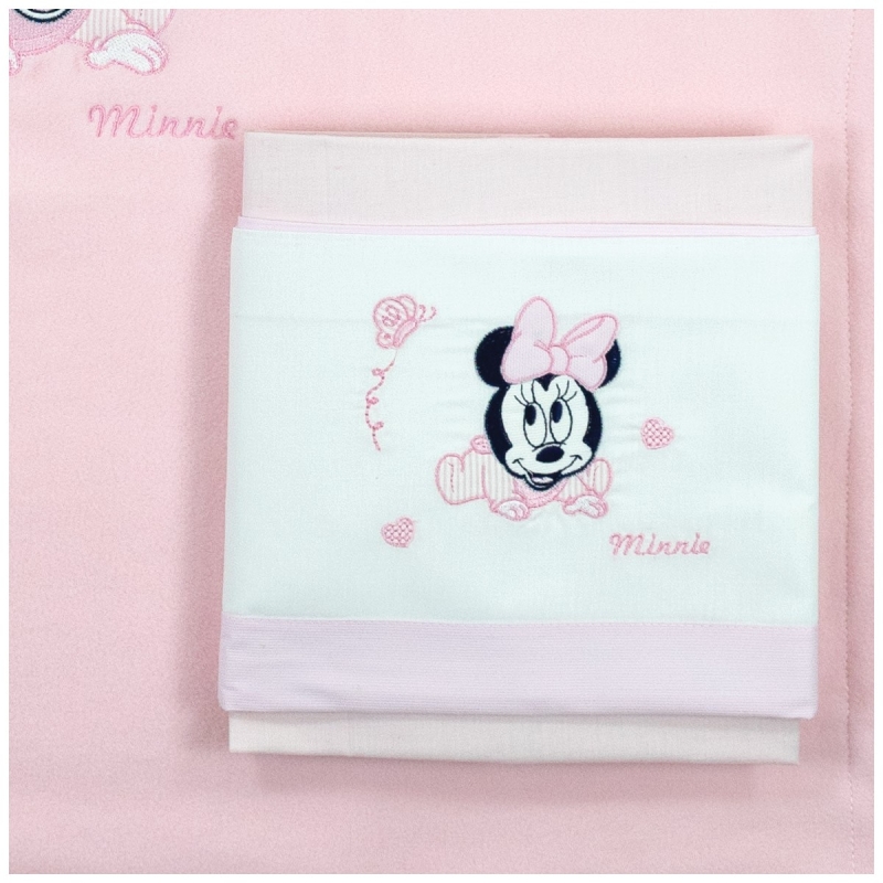 Minnie coordinato ricamato culletta e...
