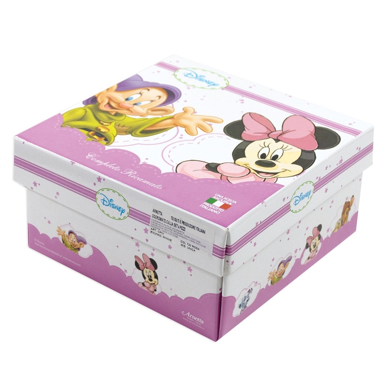 Minnie coordinato ricamato culletta e...
