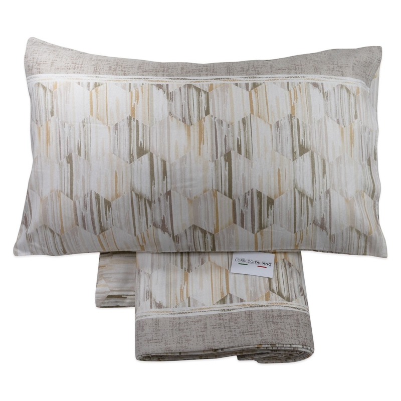 Bucarest - flannel double bed sheet maxi size