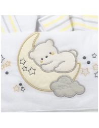 Little Bear - Cradle Pram sheet set Bruco Bruco EC2176