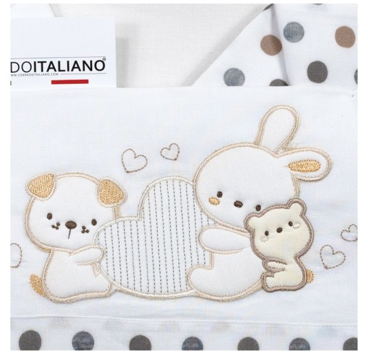 Set lenzuola Maxiculla Next to Me - Cuoricino e... 2