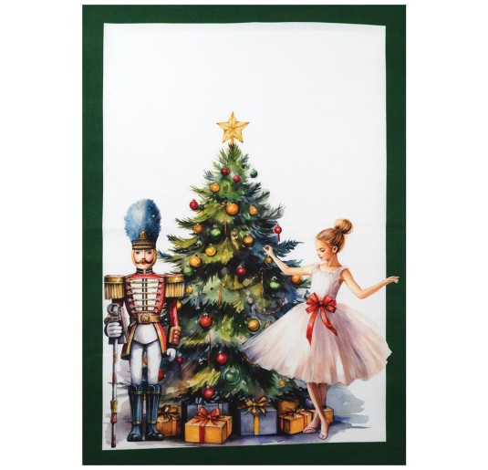 Christmas – Set of 3 Cotton Tea Towels with HD Digital Print – Corredo Italiano® 2