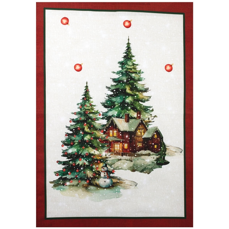 Christmas dish towels set Corredo Italiano holiday collection
