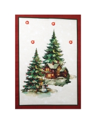 Christmas dish towels set Corredo Italiano holiday collection