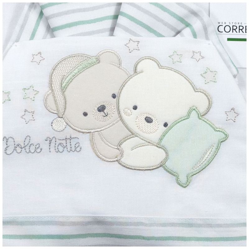 Set lenzuola culletta e carrozzina -...