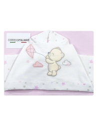 Cradle Pram sheet set coton - Bruco Bruco EC2159