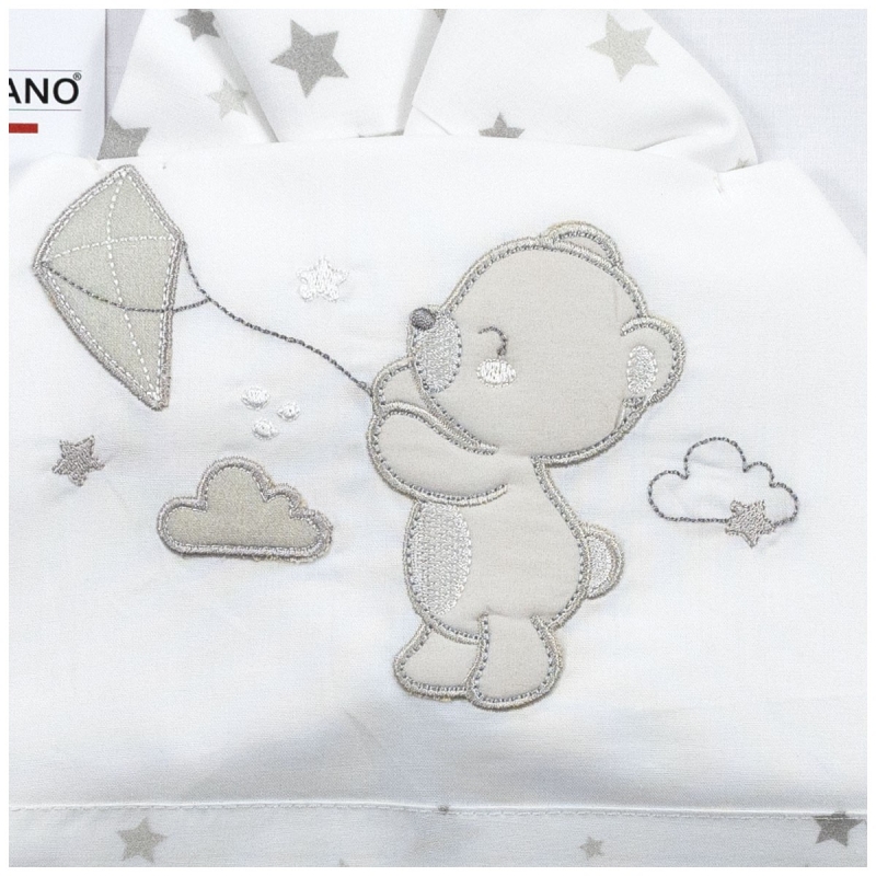 Cradle Pram sheet set coton - Bruco...