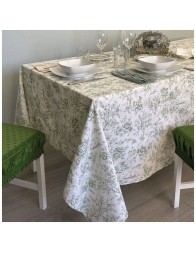 China - cotton tablecloth with napkins by Corredo Italiano