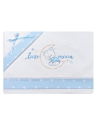 Cradle Pram sheet set - Mio Piccolo LC13306