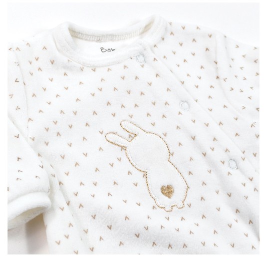 Tutina in ciniglia con apertura laterale - Babybol 250042 2