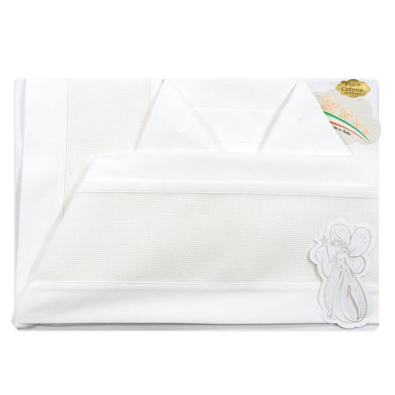 Cradle and pram sheet set with...