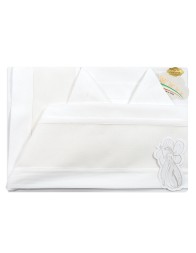 Set lenzuola culletta e carrozzina con tela aida ricamabile - Fatina 44682