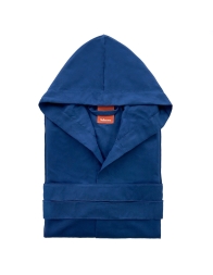 Microfiber bathrobe by Gabel space-saving model with hood