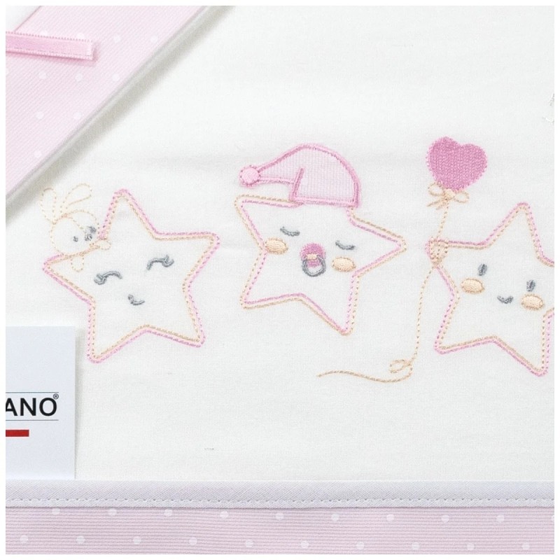 Flannel cradle bed sheet set FLC311 -...