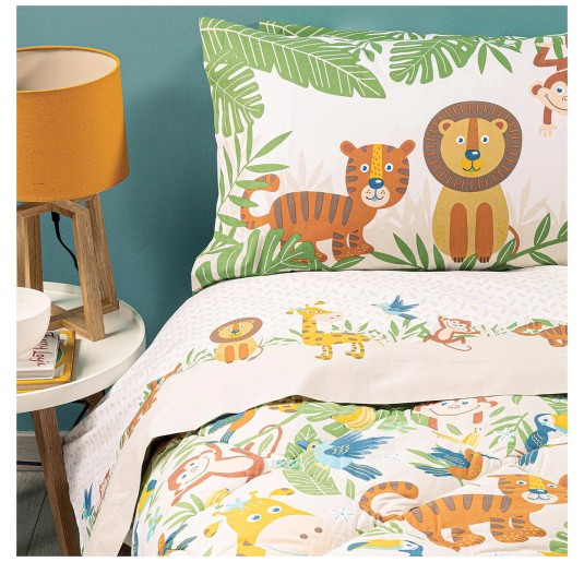 Winter single bed quilt – Tropical – Caleffi 2