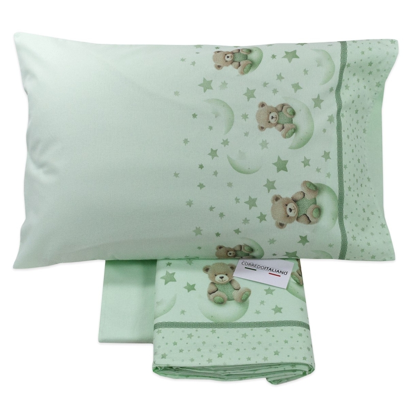 Flannel Crib Sheet Set for Baby –...